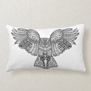 Inspired Eagle Owl Lumbar Pillow