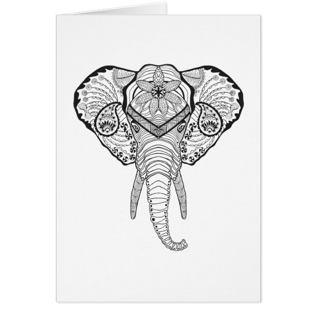 Inspired Elphant Head (Front)