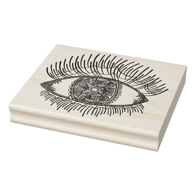 Inspired Eye Rubber Stamp (Stamp)