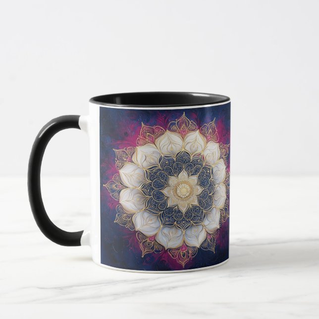 Inspired Fashion, Mandala Mug (Left)