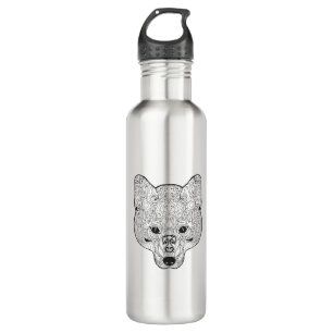 Inspired Fox Head 710 Ml Water Bottle