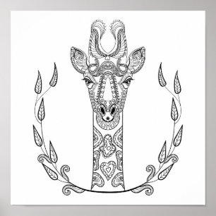 Inspired Giraffe 2 Poster