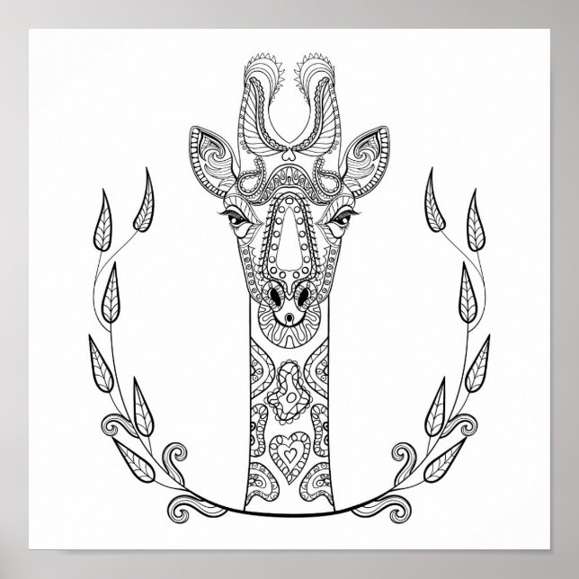 Inspired Giraffe 2 Poster (Front)