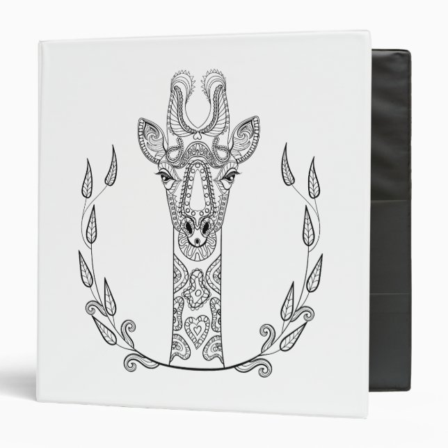 Inspired Giraffe Binder (Front/Inside)