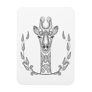 Inspired Giraffe Magnet