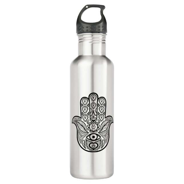 Inspired Hamsa Hand 710 Ml Water Bottle (Front)