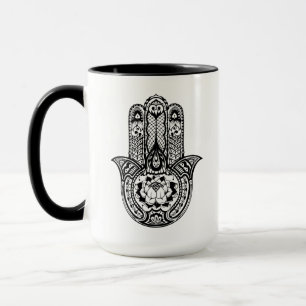 Inspired Hamsa Symbol Mug