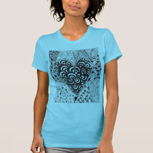 Inspired Heart Doodle T-Shirt