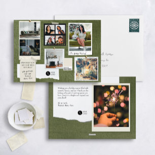 "Inspired Holiday" Corporate Mood Board  Holiday Card