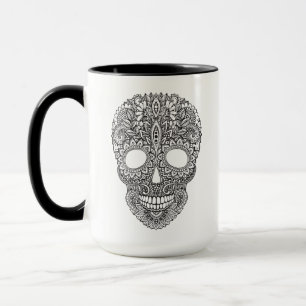 Inspired Human Skull Mug