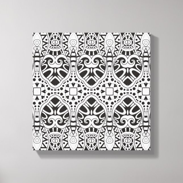 Inspired Illustration 6 Canvas Print (Front)