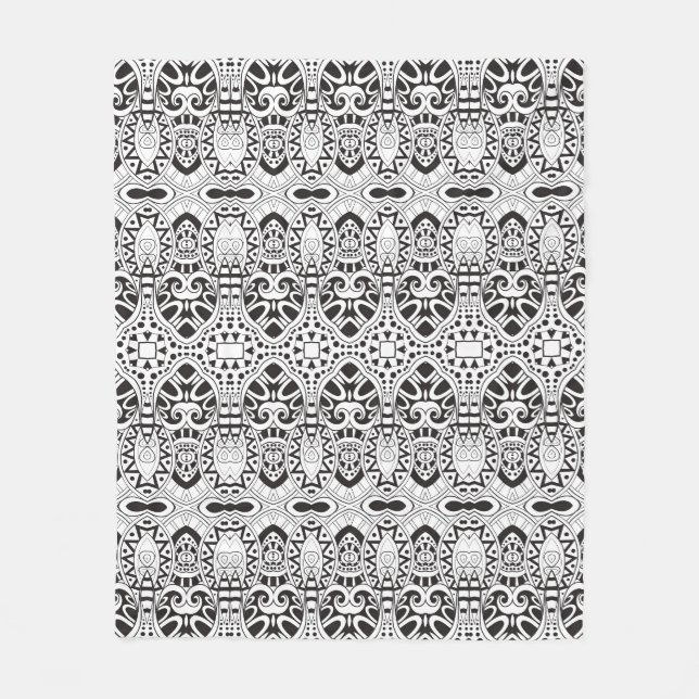Inspired Illustration Fleece Blanket (Front)