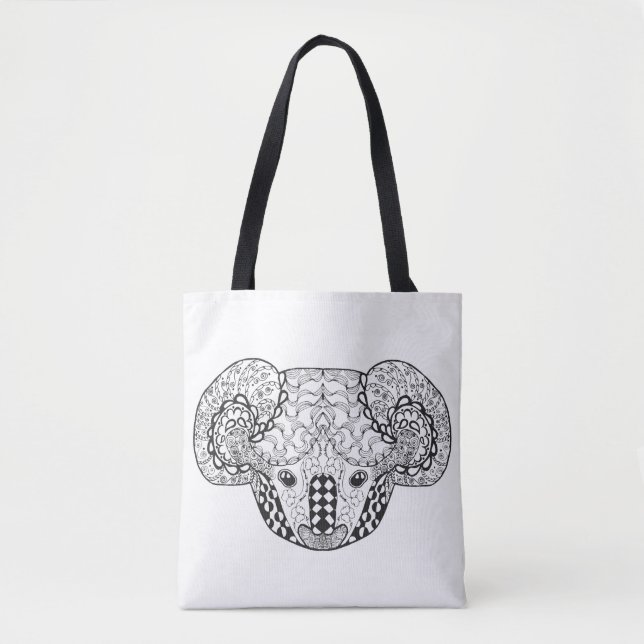 Inspired Koala Bear 2 Tote Bag (Front)