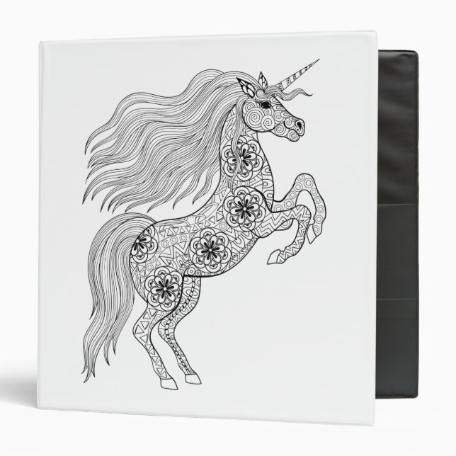 Inspired Magic Unicorn Binder (Front/Inside)