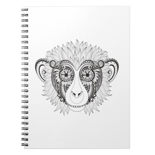 Inspired Monkey Notebook (Front)