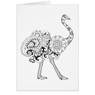 Inspired Ostrich
