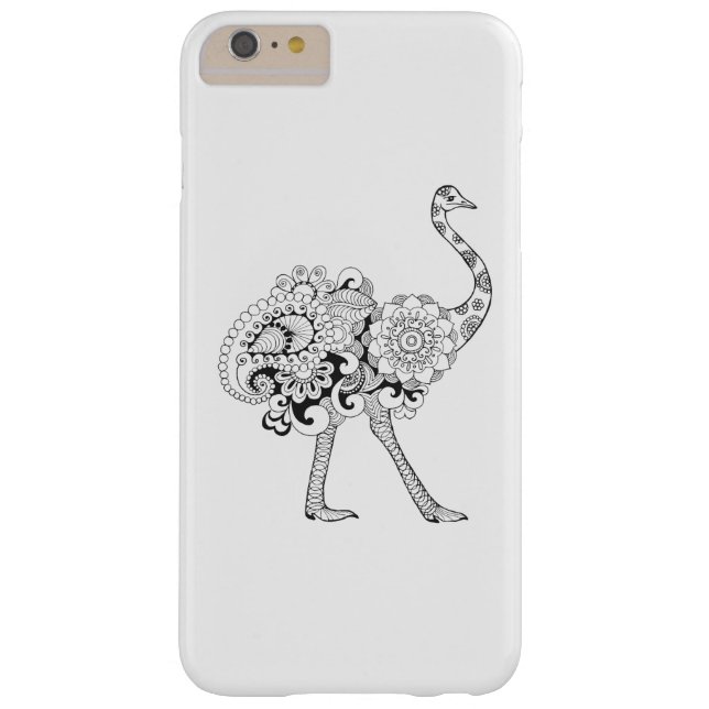 Inspired Ostrich Case-Mate iPhone Case (Back)