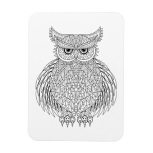 Inspired Owl Bird Totem Magnet