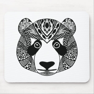 Inspired Panda Mouse Pad