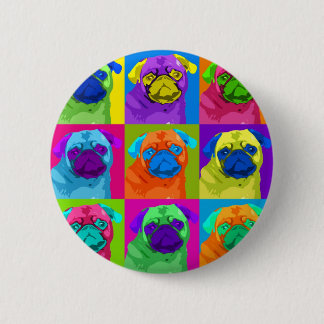 inspired Pug Button