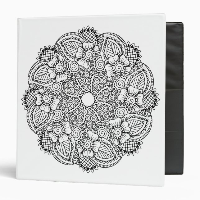 Inspired Round Design Binder (Front/Inside)