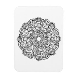 Inspired Round Design Magnet