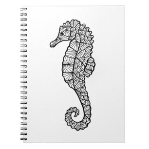 Inspired Sea Horse Notebook