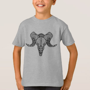 Inspired Sheep Skull T-Shirt
