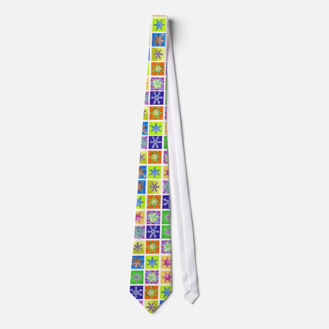 Inspired Snowflake tie (Front)