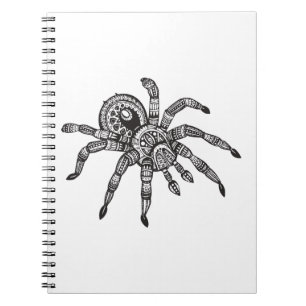 Inspired Spider Notebook