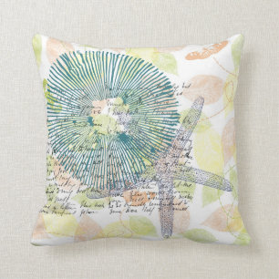 Inspired Starfish Throw Pillow