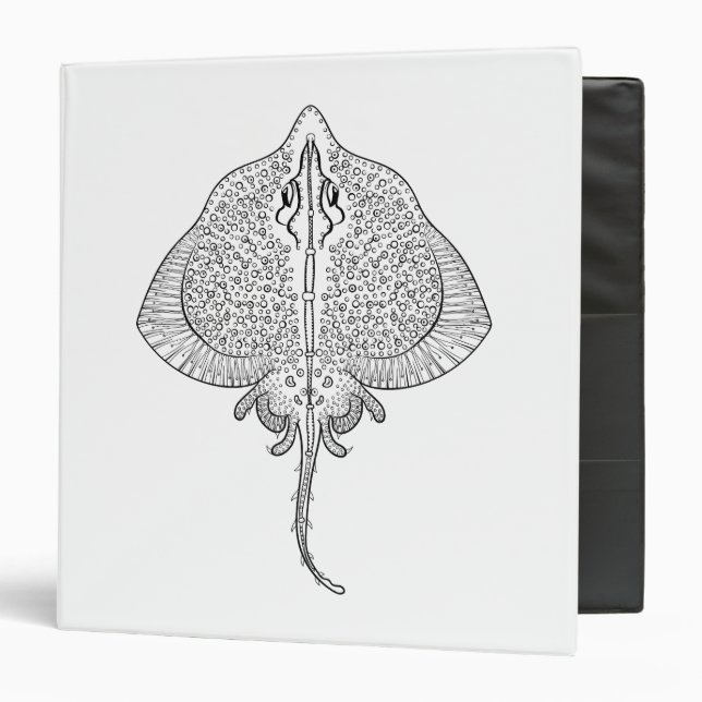 Inspired Stingray Totem Binder (Front/Inside)