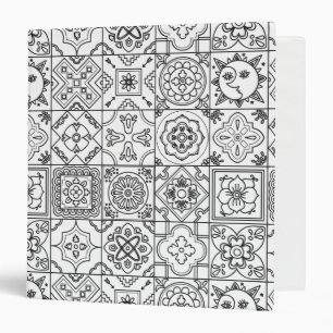 Inspired Talavera Pattern Binder