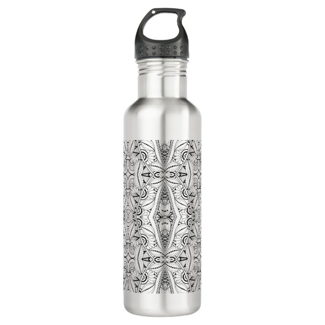 Inspired Tribal Design 710 Ml Water Bottle (Front)