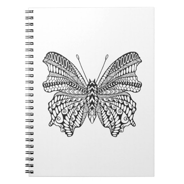 Inspired Tropical Butterfly Notebook (Front)