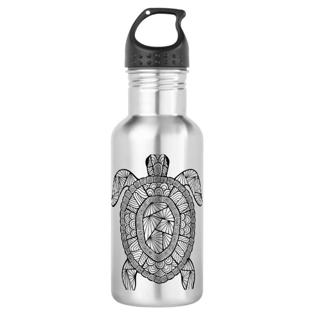 Inspired Turtle 710 Ml Water Bottle (Front)
