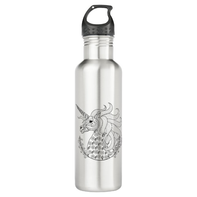 Inspired Unicorn 710 Ml Water Bottle (Front)