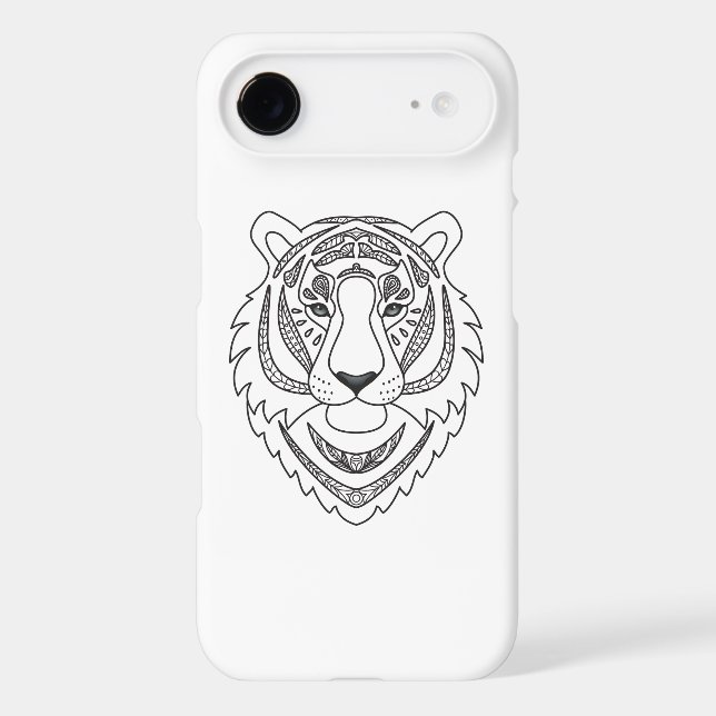 Inspired White Tiger Case-Mate iPhone Case (Back)