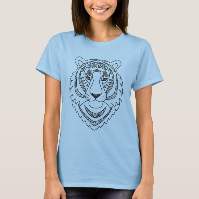 Inspired White Tiger T-Shirt (Front)