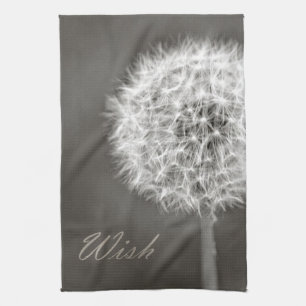 Inspired Wish Dandelion Kitchen Towel