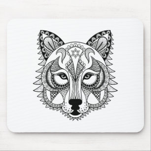 Inspired Wolf Mouse Pad