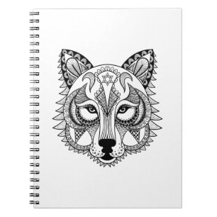 Inspired Wolf Notebook