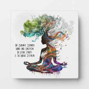 Inspired Woman Magic Potion Plaque with Easel