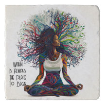 Inspired Woman Within Trivet