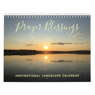 Inspirer Citation de prière Paysage Calendrier pho