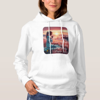 "Inspirer la foi" Sweat - shirt à capuche féminine