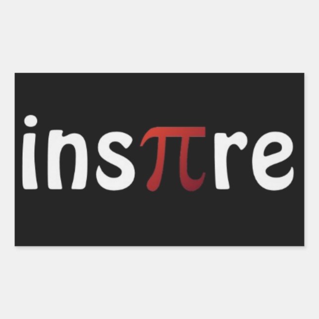 Inspirer math Pi Stickers Jour (Devant)