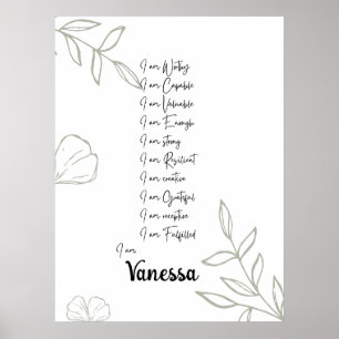 Inspirer votre voyage avec une affiche d'affirmati