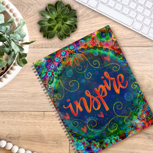 Inspirer Whimsical Colorful Floral Fun tendance