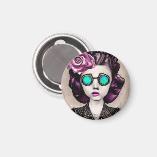 Inspirewire Opal Goggles Girl Magnet